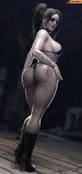 1girls 3d 3d_(artwork) ass batman_(series) big_ass big_breasts bikini_top black_lipstick boots busty clussy curvaceous curvy curvy_figure dc dc_comics female female_only fishnet_pantyhose fishnets goth goth_girl harley_quinn high_heel_boots high_heels hips hourglass_figure huge_ass huge_breasts large_ass large_breasts pale-skinned_female pale_skin pantyhose slim_waist smitty34 solo studded_belt studded_collar thick_hips thick_thighs thong voluptuous voluptuous_female