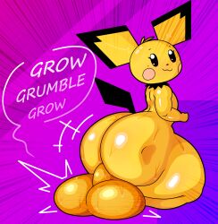 :3 anthro anthrofied ass_expansion ass_focus ass_growth ball_growth ballsack big_ass big_balls big_butt bottom_heavy femboy flexing_butt fur furry furry_only growth hi_res huge_ass huge_balls huge_cock looking_back male male_only nintendo penis penis_expansion penis_growth pichu pokémon_(species) pokemon rear_view senor9 shortstack small_but_hung sweat tail teapot_(body_type) text thick_ass thick_thighs wide_hips