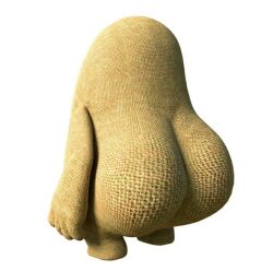 big_ass big_booty_toogle littlebigplanet male male_only tagme toggle_(littlebigplanet) white_background