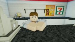 1boy 1girls 3d 69 7-eleven animated cum cum_inside darriel_(artist) implied_cum_inside no_sound public_indecency roblox robloxian sex tagme vaginal_penetration video