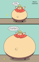 belly_expansion body_inflation breast_inflation expansion inflation master_zedarioth milf rita_loud sphere spherical_inflation straight_hair text the_loud_house thought_bubble