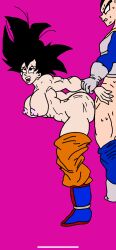 dragon_ball dragon_ball_z female_goku female_saiyan iceboy128 vegeta