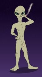 1boy 2021 5_fingers 5_toes alien alien_humanoid alien_only ball_(object) big_talk_pictures classic_alien darkajugin feet fingers genitals hi_res humanoid male male_only model_sheet navel nipples non-human non-human_only nude paul_(film) paul_(paul) penis relativity_media smoking solo toes universal_pictures universal_studios working_title_films