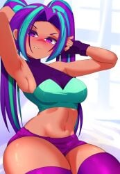 aria blaze from equestria girls by artist request