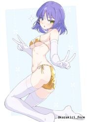 1girls 2d 2d_(artwork) 2d_artwork :o ass average_breasts bare_belly bare_hips bare_midriff bare_navel bare_shoulders bare_skin belly belly_button bikini bikini_bottom bikini_top blue-haired_female blue_background blue_hair bocchi_the_rock! breasts calves digital digital_art digital_drawing digital_drawing_(artwork) digital_media digital_media_(artwork) double_peace_sign double_v_sign drawing elbow_gloves exposed exposed_belly exposed_hips exposed_midriff exposed_navel exposed_shoulders exposed_skin female female_focus female_only fingers full_body gloves gold_bikini gold_bikini_bottom gold_bikini_top gold_swimsuit gold_swimwear golden_week golden_week_bikini green-eyed_female green_eyes groin hair_clip hair_clips hairclip hairclips half_naked half_nude halterneck head_tilt high_resolution high_school_student highres inframammary_fold kazakiri_form kneeling kneeling_female knees lean_figure legs legwear long_gloves looking_at_viewer looking_down looking_down_at_viewer looking_sideways looking_to_the_side medium_breasts midriff mole mole_on_body mole_on_cheek mole_on_face mole_under_eye naked naked_female naked_woman narrow_waist navel nude nude_female nudity open_mouth parted_lips partially_undressed peace_sign posing posing_for_the_viewer posing_naked posing_nude school_girl schoolgirl semi_nude short_hair shoulders side-tie_bikini sideboob sign simple_background slender_body slender_waist slim_female slim_waist solo stockings string_bikini swimsuit swimwear teen_girl teenage_female teenage_girl teenage_nipples teenage_tits teenager thigh_highs thighhighs thighs tilted_head tongue underboob v v_sign white_elbow_gloves white_gloves white_legwear white_long_gloves white_stockings white_thigh_highs white_thighhighs yamada_ryou young_female young_woman