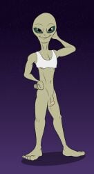 1boy 2021 5_fingers 5_toes alien alien_humanoid alien_only ball_(object) big_talk_pictures bottomless classic_alien darkajugin feet fingers genitals hi_res humanoid male male_only model_sheet navel non-human non-human_only paul_(film) paul_(paul) penis relativity_media solo toes universal_pictures universal_studios working_title_films