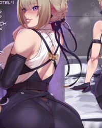 1girls aestheticc-meme anal anal_sex ass big_ass big_butt blonde_hair dubbed_comic evelyn_chevalier fat_ass female female_penetrated harulunava hoyoverse huge_ass huge_butt hugging_pillow imminent_sex large_ass large_butt light-skinned_female light_skin male_penetrating male_pov massive_ass massive_butt mihoyo penetration pov psydevil sex single_image_animation sound_edit tagme thick thick_ass thick_thighs tight_clothes tight_clothing video voice_acted_comic wise_(zenless_zone_zero) yutava zenless_zone_zero