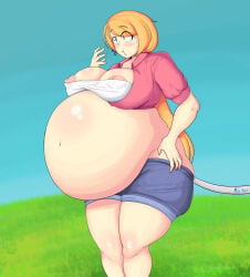 1girls air_pump air_pump_in_butt anus asshole belly_bigger_than_body belly_overhang belly_rest bicycle_pump big_ass big_breasts bike_pump breasts breasts_bigger_than_head bubble_ass bubble_butt expansion fat_ass female female_focus funlitogc gassychan_(artist) huge_breasts hyper hyper_breasts hyper_fat implied_insertion inflated_belly inflation large_ass large_breasts morbidly_obese morbidly_obese_female nipples overweight overweight_female panties panties_down pants_down plates alternate_version_available