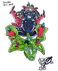 1girls amazonrider arms_up big_breasts black_body breasts cybertronian egg egg_implantation female green_tentacles impregnation nipples open_mouth penetration pregnant pregnant_belly pregnant_female pregnant_sex pussy restrained robot robot_girl sex spread_legs spread_pussy tentacle tentacle_bulge tentacle_grab tentacle_sex thick_ass thick_thighs traditional_art traditional_media_(artwork) transformers transformers_prime translucent_tentacles vaginal_egg_implantation vaginal_penetration windblade