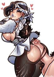 luna snow from marvel by poposhirat