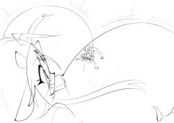 1girls 1boy female male female_focus hyper hyper_breasts massive_breasts giant_breasts gigantic_breasts huge_breasts big_breasts breasts size_difference smaller_male larger_female giantess cleavage dog_boy cow_horns cow_ears cow_girl matt_(matsu-sensei) mattie_(matsu-sensei) matsu-sensei