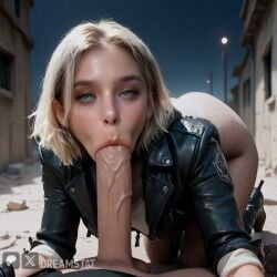 ai_assisted ai_generated animated blowjob blush breasts capcom dreamstat erection fellatio female grace_ashcroft large_cock large_penis lips oral penis pov resident_evil saliva solo solo_focus sound straight sucking tagme uncensored video worship