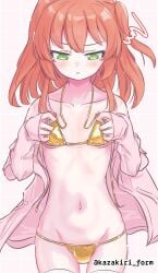 1girls 2d 2d_(artwork) 2d_artwork :t bare_belly bare_chest bare_hands bare_hips bare_midriff bare_navel bare_shoulders bare_skin belly belly_button bikini bikini_bottom bikini_top blush_face blushing blushing_female bocchi_the_rock! breasts coat collarbone curvaceous curvaceous_body curvaceous_female curvaceous_figure curvaceous_hips curvaceous_teenager curvy curvy_body curvy_female curvy_figure curvy_hips curvy_teen digital digital_art digital_drawing digital_drawing_(artwork) digital_media digital_media_(artwork) drawing exposed exposed_belly exposed_chest exposed_hips exposed_midriff exposed_navel exposed_shoulders exposed_skin female female_focus female_only fingers flat_breasts flat_chest flat_chested flushed flushed_face gold_bikini gold_bikini_bottom gold_bikini_top gold_micro_bikini gold_string_bikini gold_swimsuit gold_swimwear golden_week golden_week_bikini green-eyed_female green_eyes groin hair_between_eyes half_naked half_nude halterneck hand_on_breast hand_on_chest hand_on_own_breast hand_on_own_chest hands_on_breasts hands_on_chest hands_on_own_breasts hands_on_own_chest high_resolution high_school_student highres inguinal_crease inguinal_ligament jacket kazakiri_form kita_ikuyo lean_figure legwear long_hair looking_down micro_bikini midriff naked naked_female naked_woman narrow_waist navel nude nude_female nudity one_side_up open_coat open_jacket partially_undressed pear-shaped_figure petite petite_body petite_breasts petite_female petite_girl petite_tits pink_coat pink_jacket pout pouting pouting_lips pouty_lips red-haired_female red_hair school_girl semi_nude shoulders simple_background skinny skinny_female skinny_girl skinny_waist slender_body slender_waist slim_female slim_waist small_bikini small_boobs small_breasts small_tits smooth_chest solo standing stockings string_bikini swimsuit swimwear teen_girl teenage_girl teenager thigh_gap thigh_highs thighhighs thighs thong_bikini tiny_breasts touching_breast touching_breasts touching_chest touching_own_breast touching_own_breasts touching_own_chest upper_body voluptuous voluptuous_body voluptuous_female voluptuous_figure voluptuous_teenager voluptuous_woman white_background white_legwear white_stockings white_thigh_highs white_thighhighs wide_hips young_female young_woman