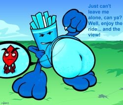 balls battle_for_dream_island battle_for_dream_island_again bfb bfdi bfdia bioluminescent_fries_(bfdi) disregardigan evil_leafy_(bfdi) foreskin fries_(bfdi) jacknjellify jnj macro/micro object_show object_show_community object_shows osc penis