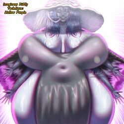 a.white child_bearing_hips dress elden_ring female female_only gesugao giant_thighs giantess gigantic_breasts hollow_purple huge_breasts huge_thighs imaginary_technique jujutsu_kaisen jujutsu_kaisen_reference large_breasts massive_breasts mommy mommy_milkers ranni_the_witch tall_female thicc thicc_thighs wide_thighs