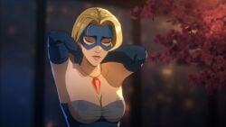 blonde blazer from dispatch (game) by 4nax