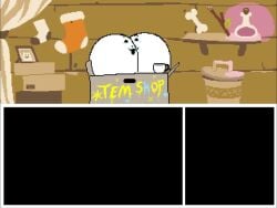 animated ass ass_focus evilfatnigga4 felid feline sound sound_warning tagme temmie temmie_(undertale) undertale video