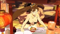 3d_animation ahe_gao breasts_out chinese_female doggy_style faceless_male fucked_from_behind fucked_silly fully_nude glasses grabbing grabbing_from_behind guilty_gear guilty_gear_strive kuradoberi_jam lolikill looping_animation muscular_male nude rape raped_female sol_badguy sound street tagme video video_games