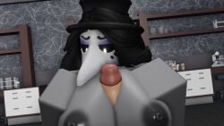 3d cometrr34 echorr34 female nipples paizuri roblox roblox_avatar robloxian scp-049 scp_foundation self_upload tagme titfuck titjob