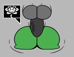 2d ass_built_separately big_ass big_penis bubble_butt flowey_the_flower flowey_with_nothing_else_but_a_massive_ass huge_ass huge_cock lewdyoshyboy male penis sex tagme undertale undertale_(series)