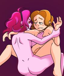 2dickgirls ass breasts dickgirl dickgirl/dickgirl dickgirl_only doppelganger freckles gynomorph gynomorph/gynomorph holding_arm looking_at_another penis self_insert selfcest sex thevenusvenue