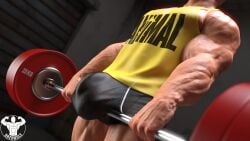 abs biceps dazswole deadlift gay huge_balls huge_cock hyper hyper_balls hyper_bulge hyper_genitalia hyper_penis hyper_testicles male male_focus male_only muscle muscles muscular muscular_arms muscular_ass muscular_back muscular_legs muscular_male muscular_thighs nipples pecs veins veiny_penis workout_clothing