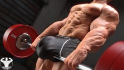 abs biceps dazswole deadlift gay huge_balls huge_cock hyper hyper_balls hyper_bulge hyper_genitalia hyper_penis hyper_testicles male male_focus male_only muscle muscles muscular muscular_arms muscular_ass muscular_back muscular_legs muscular_male muscular_thighs nipples pecs shirtless shirtless_(male) veins veiny_penis workout