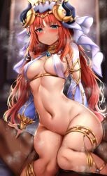 nilou (genshin impact) from genshin impact by sunhyun