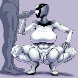 2021 double_deck handjob no_eyes no_face no_mouth robot robot_girl sexbot tesla tesla_bot