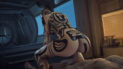 commander shepard from mass effect by bluelight