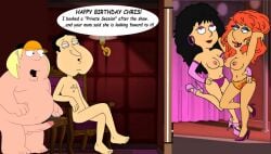 bonnie_swanson chris_griffin family_guy female glenn_quagmire lois_griffin