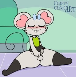 1boy 2d 2d_(artwork) 2d_artwork anthro anthro_femboy anthro_male anthro_only artist_logo artist_name blush blush_lines blushing blushing_male color digital_drawing_(artwork) digital_media_(artwork) eyes_closed femboy femboy_only fluffyclinicart grey_body grey_fur hand_on_penis male male_focus male_only masturbating masturbation mouse mouse_boy mouse_ears mouse_tail oc original_character penis pleasure_face pleasured roqui simple_background sitting sitting_down sitting_on_floor solo solo_focus