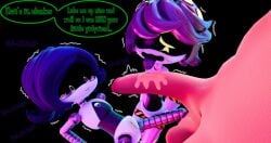 murder_drones cuckold human uzi_(murder_drones) n_(murder_drones) crying