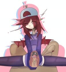 1boy 1girl 1girls artgirlz big_sleeves cap cock cock_in_pussy gacha gacha_club gacha_life heat sex shirt socks straight straight_sex sweat sweatdrop sweating tiktok tomixity twitter womb womb_penetration xray_view