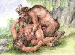 satyr faun gay yaoi ancient ancient_greece