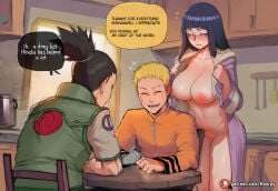 female black_hair blonde_hair blush breasts nipples erect_nipples english_text hood hoodie jacket large_breasts light_purple_eyes long_hair naked_coat patreon_username purple_eyes speech_bubble table thought_bubble hyuuga_hinata uzumaki_naruto 1girls abs ai_generated aroused breath aroused_face athletic toned athletic_female big_ass big_butt big_breasts big_thighs thick_thighs caption comic comic_page comics curvy hourglass_figure curvy_body curvy_female curvy_figure cute cute_face english hoorpy petite petite_body petite_breasts petite_female sexy sexy_body sexy_pose story text thighs voluptuous voluptuous_female patreon patreon_logo boruto:_naruto_next_generations naruto_(series) naruto naruto_shippuden hinata_hyuuga uzumaki_hinata nara_shikamaru naruto_uzumaki ntr netorare cheating cheating_female cheating_girlfriend cheating_wife wife undressing undressed undressing_self behind_another standing open_mouth tongue hiding stealth 2boys