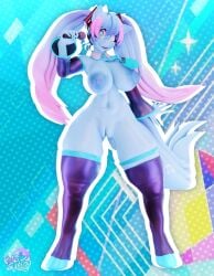 hatsune miku from hasbro by geodat64