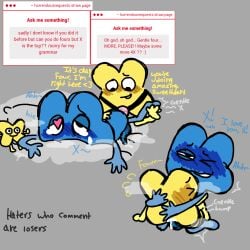 anal anal_insertion anal_penetration anal_sex battle_for_dream_island blush blushing blushing_profusely cum cum_drip cum_in_pussy cum_inside cumming_in_pussy cumming_inside cumming_together cumming_while_penetrated cumming_while_penetrating digital_art digital_drawing digital_drawing_(artwork) digital_media digital_media_(artwork) digital_painting_(artwork) erection eyes_half_open eyes_rolled_back eyes_rolling_back four_(bfb) gentle heart-shaped_pupils heart_eyes heat_(temperature) looking_at_another looking_down looking_pleasured looking_up moan moaning moaning_in_pleasure non-human nonbinary object_show object_shows on_bed osc pleasure_face pleasured pleasured_face reassuring request requested sex smile spread_legs strap-on strapon tears tears_in_eyes tears_of_desperation tears_of_orgasmic_joy tears_of_pleasure tears_on_cheek tentacle_penis text tremble_lines tremble_spikes trembling trembling_legs trembling_lines trembling_pleasure trembling_spikes unusual_genitalia wholesome wholesome_couple wholesome_hug wholesome_sex x_(bfb)