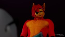 2025 3boys 3d animated chance_(jamesfoxes) furry furry_only gay jamesfoxes jay_(jamesfoxes) macro male male_only micro original original_character tagme video yaoi