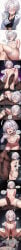 kazokel original original_character 2boys ahe_gao ahegao_face anal anal_sex balls crossdressing_male crossdressing curvy curvy_body curvy_figure curvy_hips curvy_thighs erect_cock erect_penis femboy femboy_focus feminine_male gay gay_sex girly_clothing girly_hair hard_cock large_cock large_penis male male_focus male_only male/male otoko_no_ko otokonoko penis penis_size_difference pleasure_face sex small_male small_penis smaller_male smug submissive submissive_male thick thick_hips thighs trap twink waifu ai_generated comic english english_dialogue english_text text white_hair eyepatch eyepatch_bikini ahoge micro_bikini licking_cum elbow_gloves licking_nipples stroking_penis red_eyes gloves doctor lab_coat handjob cum_on_body cum_on_tongue muscular_male dark_skin_male dark_skinned_male sweat saliva tongue_out blush big_black_cock completely_nude nude medical_play huge_penis penises_touching cowboy_position x-ray deep_penetration vanilla white_eyelashes long_eyelashes colored_eyelashes