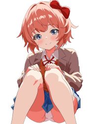 sayori (doki doki literature club) from doki doki literature club
