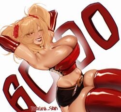 burnice white from zenless zone zero by rururuna san