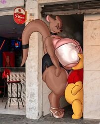 kanga from winnie the pooh (franchise) by derpx1