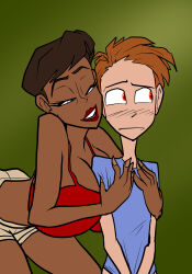 1boy 1boy1girl 1girls big_ass big_breasts big_thighs bigger_female breasts breasts_bigger_than_head brown-skinned_female brown_body brown_skin chest curvaceous curvy curvy_figure dark-skinned_female dark_skin digital_media_(artwork) enormous_breasts female gigantic_breasts height_difference hips hourglass_figure huge_ass huge_breasts huge_thighs hyper_breasts jon_freeman large_ass large_breasts large_thighs larger_female male male/female massive_breasts mature mature_female shorter_male size_difference slim_waist smaller_male straight tall tall_female taller_female thick thick_hips thick_legs thick_thighs thighs voluptuous waist wide_hips