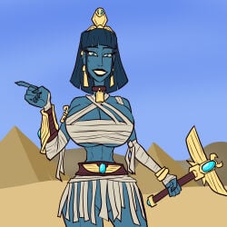 1girls big_ass big_breasts big_thighs breasts busty chest curvaceous curvy curvy_figure digital_media_(artwork) egyptian egyptian_female female female_only hips hourglass_figure huge_ass huge_breasts huge_thighs humanoid large_ass large_breasts large_thighs mature mature_female monster monster_girl mummy slim_waist thick thick_hips thick_legs thick_thighs thighs undead undead_female voluptuous waist wide_hips