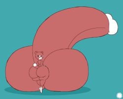 5d32h aliasing anthro artist_logo artist_name balls bear big_balls big_butt big_penis brown_body brown_fur bubble_butt butt countershade_face countershade_feet countershade_hands countershade_tail countershading curvy_figure digital_media_(artwork) feet femboy fur genitals hi_res huge_balls huge_butt huge_penis humanoid_genitalia humanoid_penis hyper hyper_balls hyper_genitalia hyper_penis logo male mammal melon_(5d32h) penis rear_view signature small_waist solo tail text thatdawgmurray thick_thighs wasp_waist wide_hips