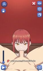 1boy 1girls 2d 2d_animation ai_assisted animated big_penis blowjob blowjob_face breath chainsaw_man cum cum_in_mouth cumshot deepthroat female game gameplay gameplay_mechanics light-skinned_female makima_(chainsaw_man) mp4 my_hardcore_harem necwaiworks orgasm patreon_logo patreon_url patreon_username penis self_upload sex sexual sound sucking sucking_penis tagme uncensored video video_games