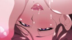 1girl 1girls 2023 20s animated animated_gif anime_screenshot between_legs breasts brown_eyes brown_hair cheating_(relationship) cosplay female female_only from_behind hanging_breasts heart-shaped_pupils hetero huge_breasts large_areolae large_breasts lips lipstick long_hair makeup mature_female minamoto_no_raikou_(fate)_(cosplay) minamoto_no_raikou_(swimsuit_lancer)_(fate)_(cosplay) mole mole_under_mouth nipples open_mouth public_indecency public_restroom sagging_breasts saliva tagme thick_thighs thighhighs thighs tongue tongue_out tsuma_ni_damatte_sokubai-kai_ni_iku_ja_nakatta yumiko_kimura