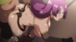 1boy 1girl 2023 20s against_door animated animated_gif anime_screenshot armband ass bikini black_choker black_gloves bouncing_breasts breasts brown_eyes cheating_(relationship) choker cleavage cosplay covered_erect_nipples doggystyle eyepatch_bikini from_behind gloves green_shirt gyaruo hanging_breasts hetero huge_ass huge_breasts large_breasts lips lipstick long_hair long_sleeves low-tied_long_hair makeup mature_female mole mole_under_mouth muffin_top navel netorare open_mouth pink_bikini public_indecency public_restroom purple_hair pussy_juice sagging_breasts sex sex_from_behind shirt skirt standing swimsuit tagme tan thick_thighs thighhighs thighs tongue tongue_out tsuma_ni_damatte_sokubai-kai_ni_iku_ja_nakatta very_long_hair yamamoto_kazuya yumiko_kimura shorts_pull shorts minamoto_no_raikou_(swimsuit_lancer)_(fate)_(cosplay) minamoto_no_raikou_(fate)_(cosplay) 1girls female