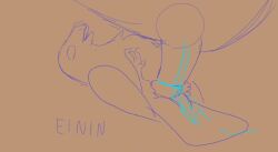 2024 ambiguous_form ambiguous_gender animated avian beak bird bodily_fluids claws cloacal cloacal_penetration cloacal_tugging cum cum_from_cloaca einin feathers feral genital_fluids male male/ambiguous open_mouth orifice_tugging penetration signature text underfluffies wings